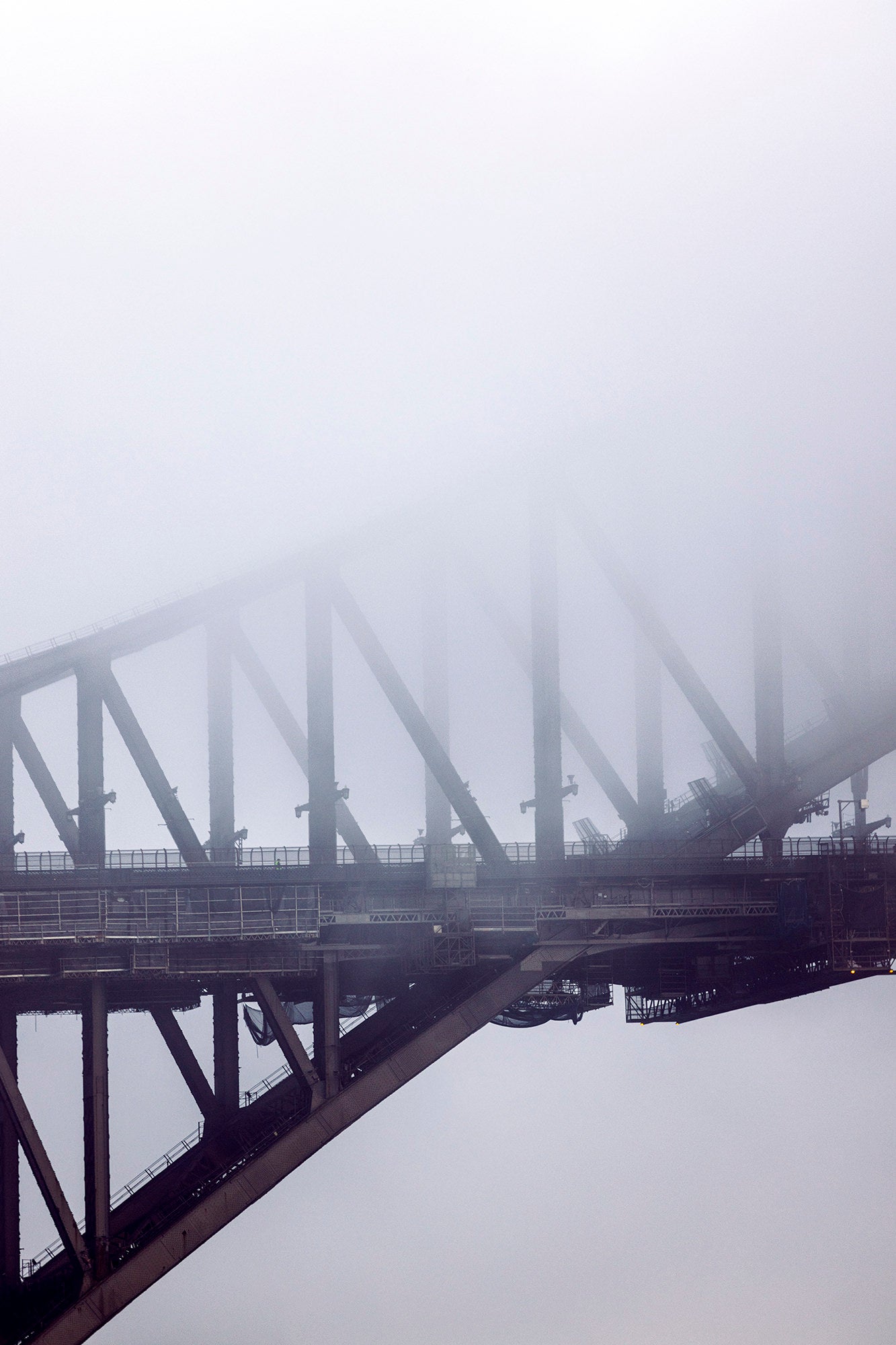 Glimpse-  Fine art print of Harbour Bridge by Rochelle Salava | Salava Fine Art.