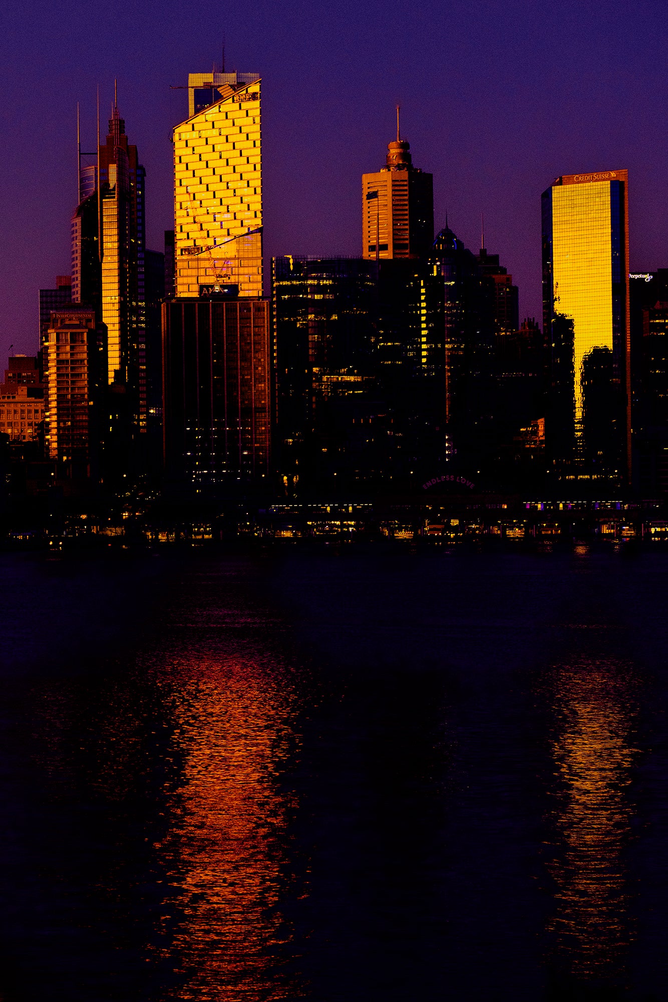 Quay Quarter Tower Sunrise - Fine art photograph of Sydney by Jan Salava | Salava Fine Art. 