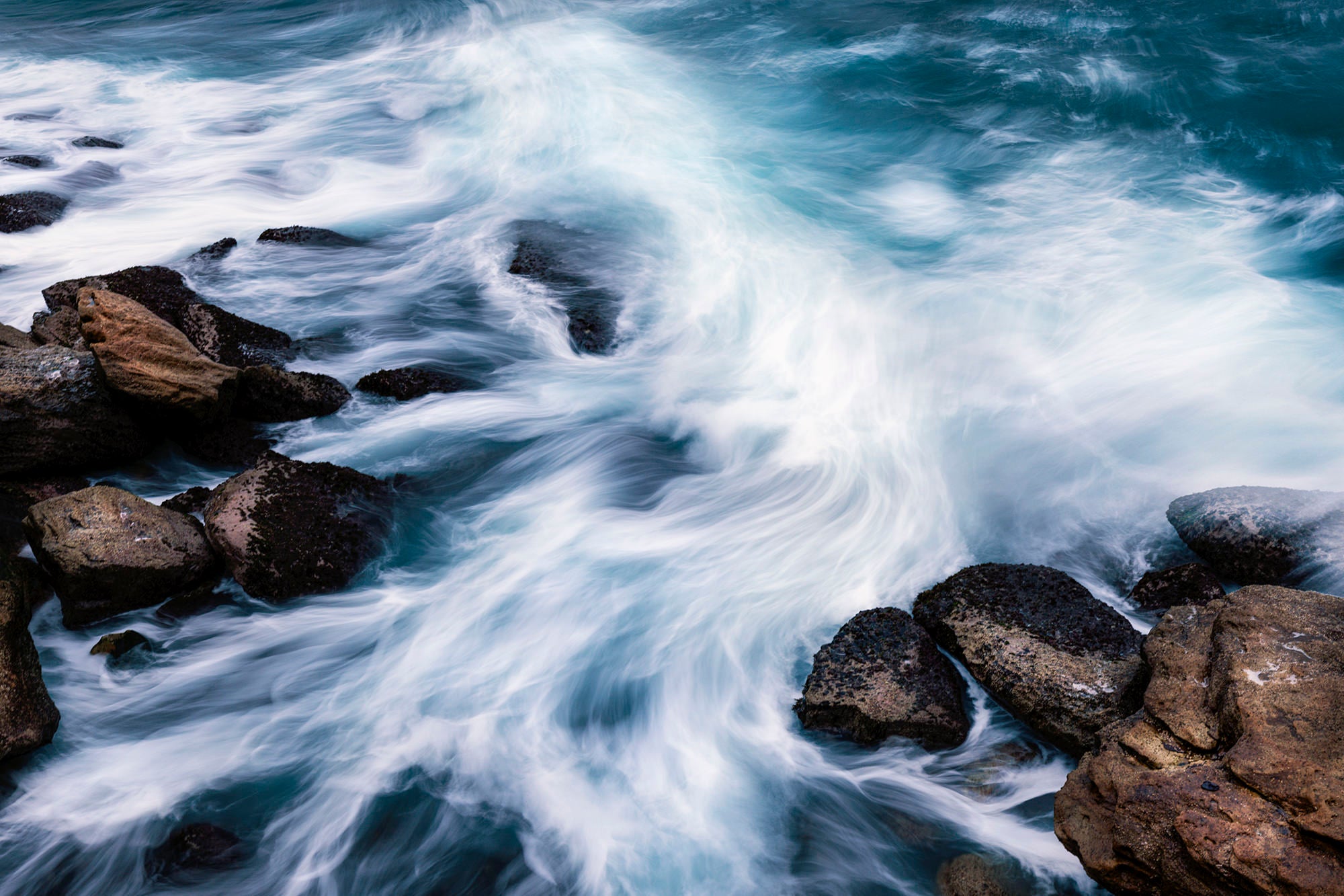 Bronte's Embrace - Fine art photograph of Bronte Beach by Rochelle Salava | Salava Fine Art.